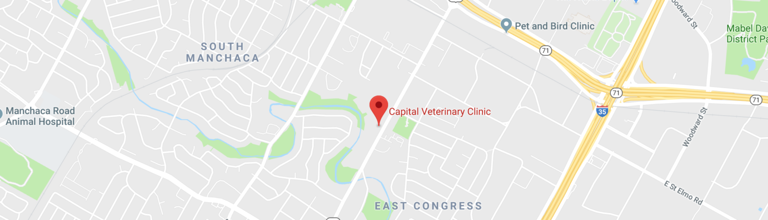directions to Capital Vet Clinic